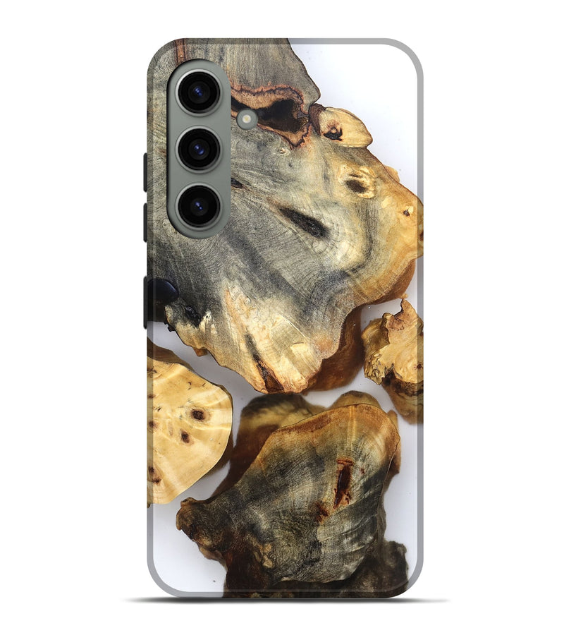 Galaxy S24 Plus Wood Live Edge Phone Case - Sheryl (Clear, 832697)