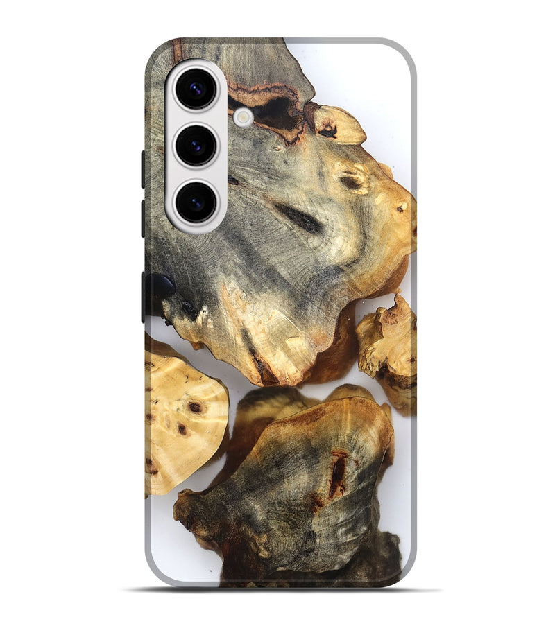 Galaxy S25 Plus Wood Live Edge Phone Case - Sheryl (Clear, 832697)