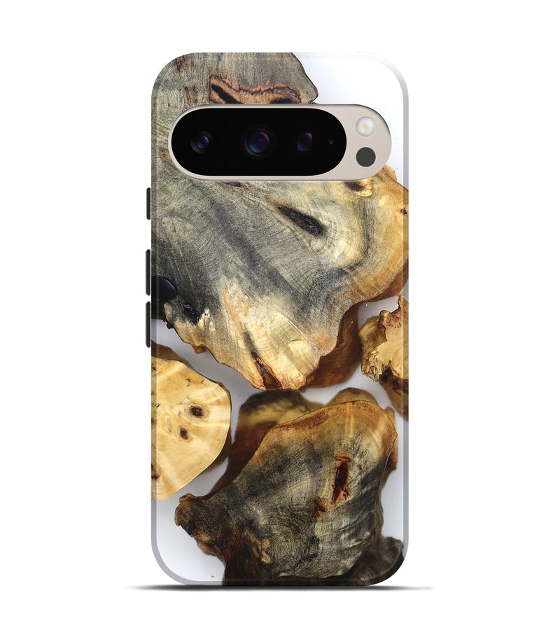 Pixel 9 Wood Live Edge Phone Case - Sheryl (Clear, 832697)