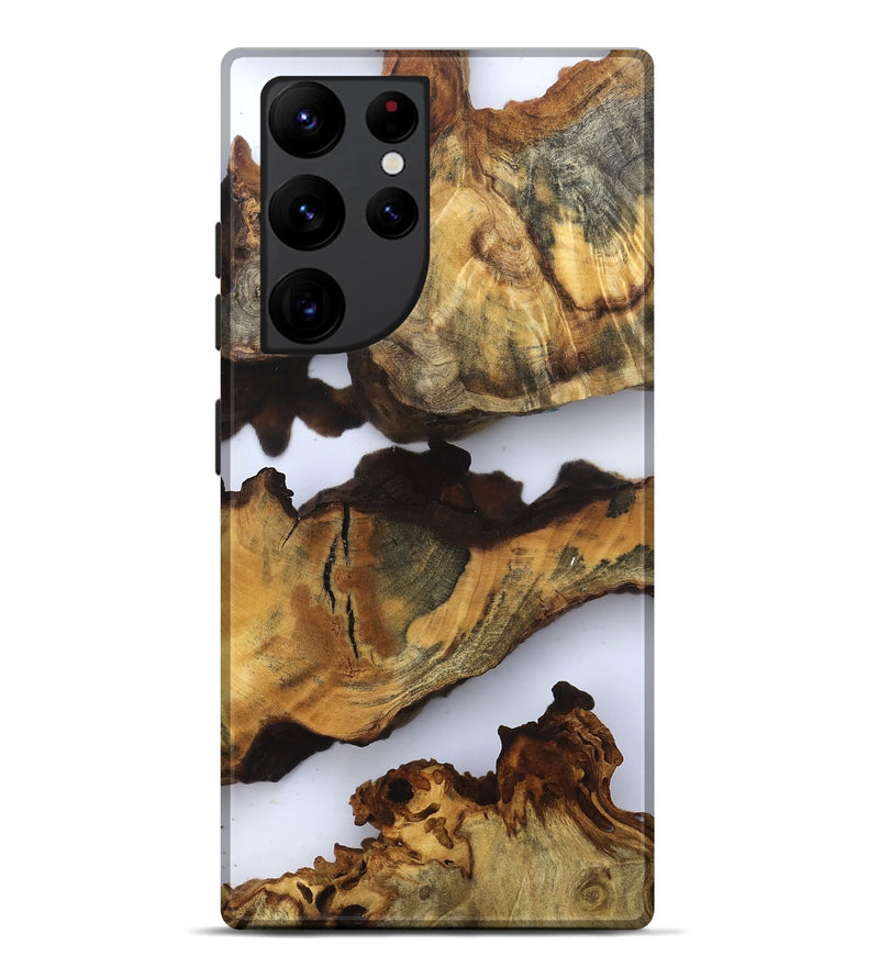 Galaxy S22 Ultra Wood Live Edge Phone Case - Dianna (Clear, 832699)