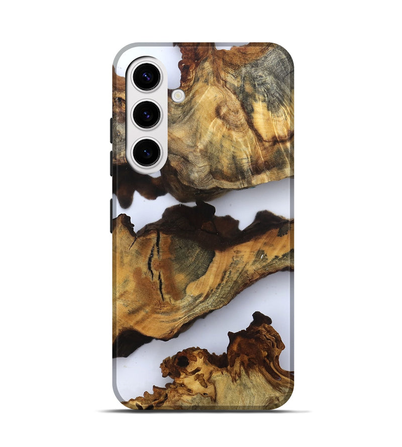 Galaxy S25 Wood Live Edge Phone Case - Dianna (Clear, 832699)