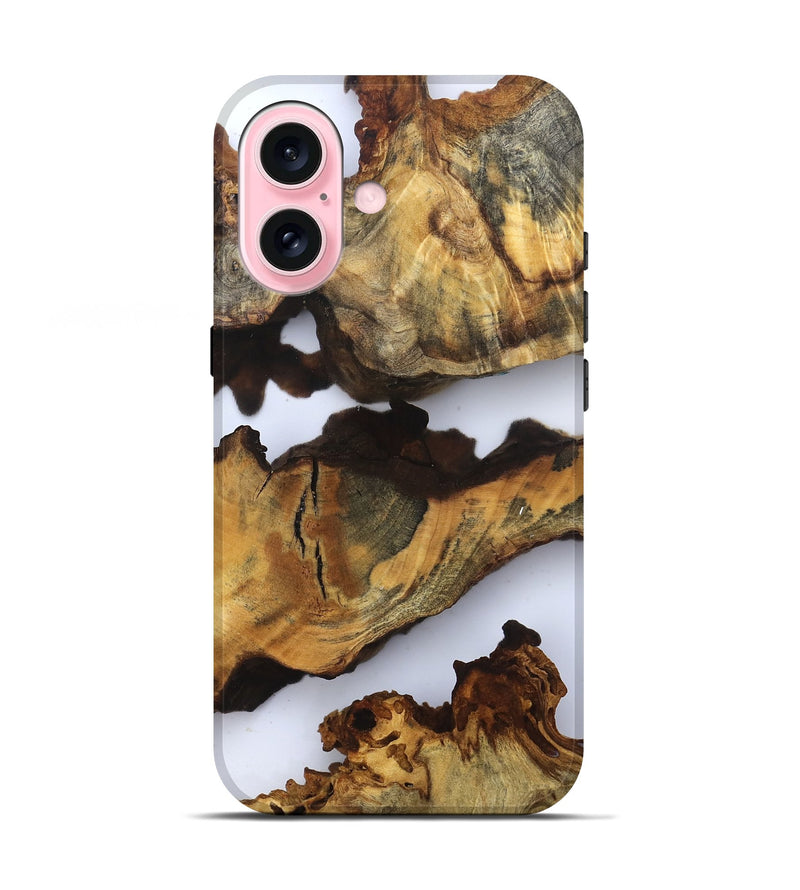 iPhone 17 Wood Live Edge Phone Case - Dianna (Clear, 832699)