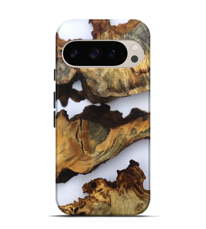 Pixel 10 Pro Wood Live Edge Phone Case - Dianna (Clear, 832699)