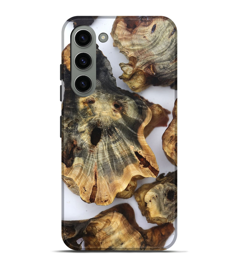 Galaxy S23 Plus Wood Live Edge Phone Case - Ephriam (Clear, 832701)