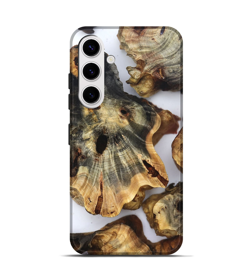Galaxy S25 Wood Live Edge Phone Case - Ephriam (Clear, 832701)