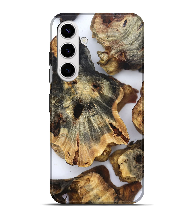Galaxy S25 Plus Wood Live Edge Phone Case - Ephriam (Clear, 832701)