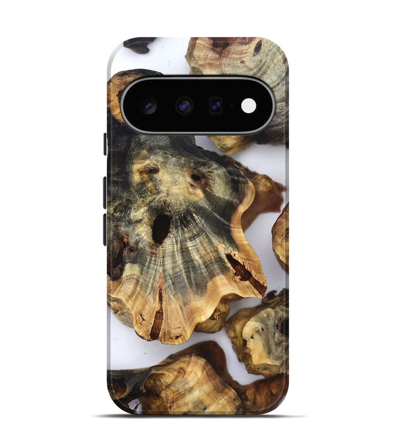 Pixel 11 Wood Live Edge Phone Case - Ephriam (Clear, 832701)