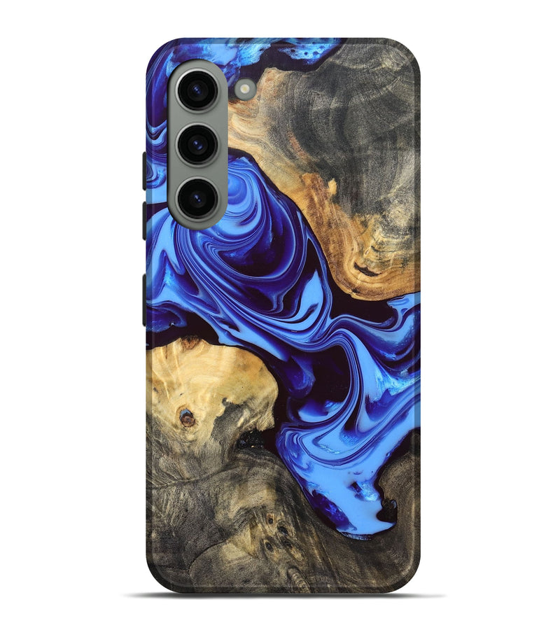 Galaxy S23 Plus Wood Live Edge Phone Case - Lue (Blue, 832702)