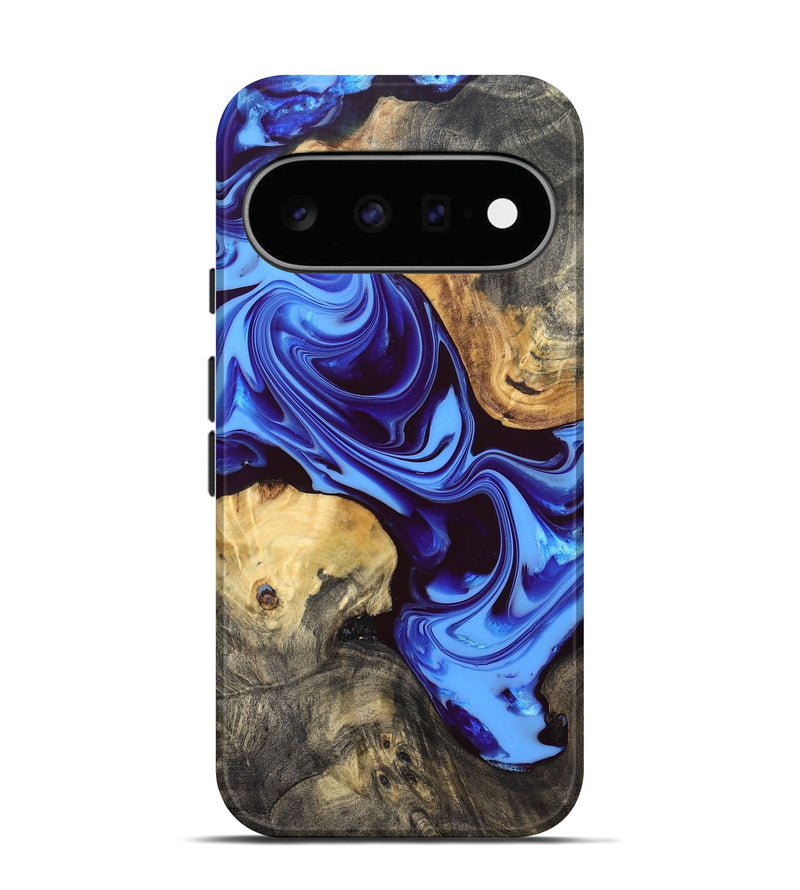 Pixel 11 Wood Live Edge Phone Case - Lue (Blue, 832702)