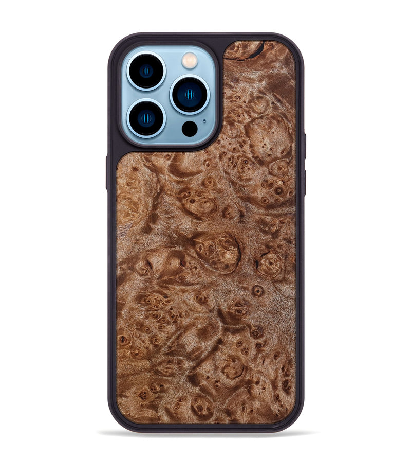iPhone 14 Pro Max Wood Phone Case - Stetson (Wood Burl, 832705)