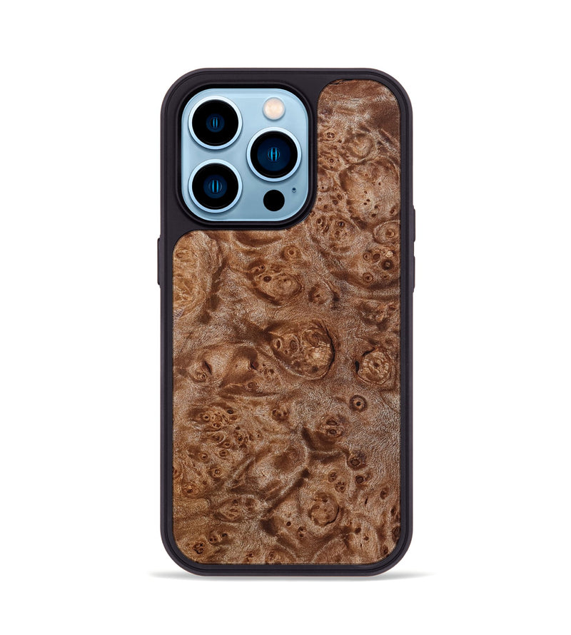 iPhone 14 Pro Wood Phone Case - Stetson (Wood Burl, 832705)