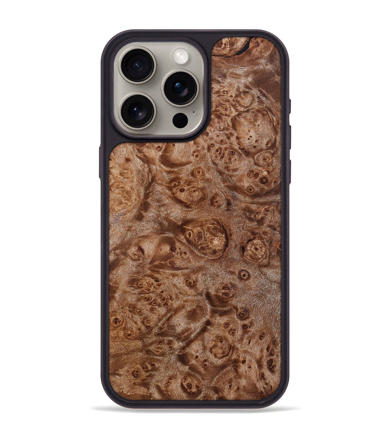 iPhone 15 Pro Max Wood Phone Case - Stetson (Wood Burl, 832705)