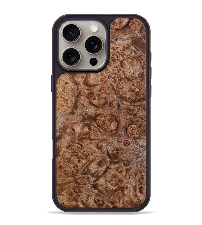 iPhone 16 Pro Max Wood Phone Case - Stetson (Wood Burl, 832705)