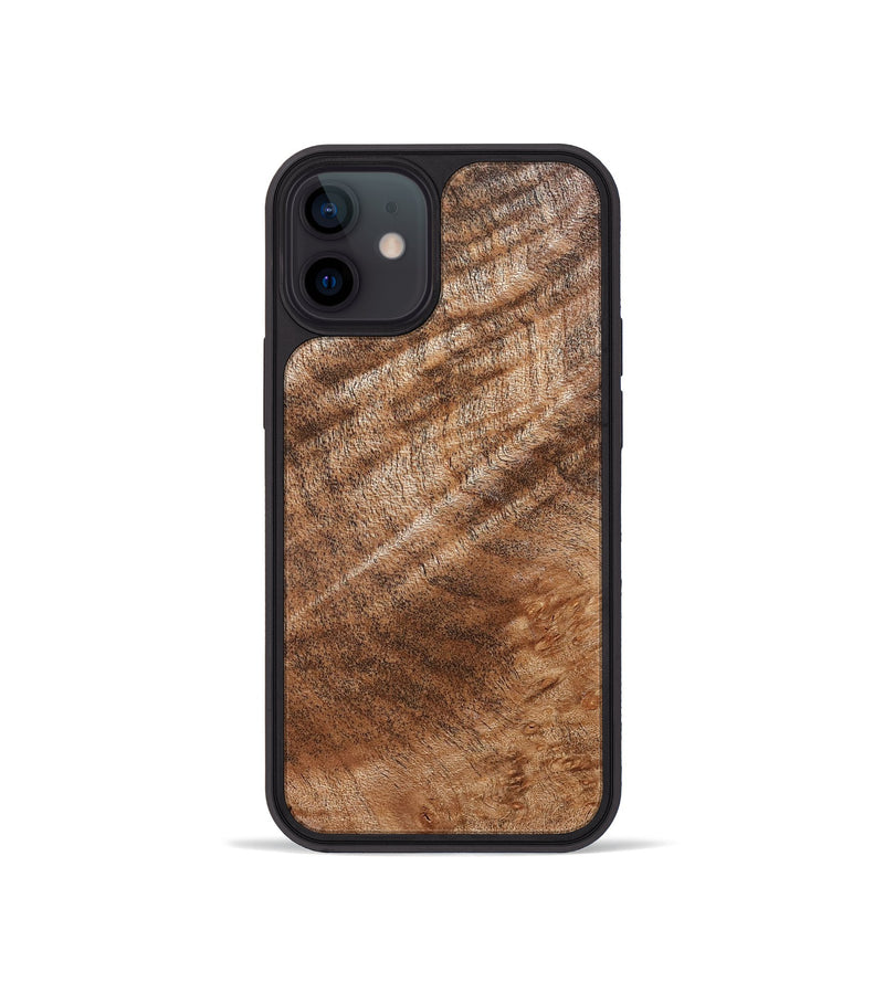 iPhone 12 mini Wood Phone Case - Amy (Wood Burl, 832706)