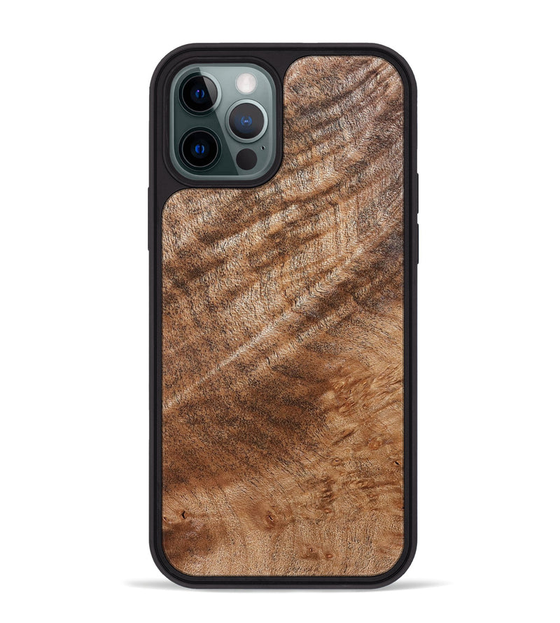 iPhone 12 Pro Max Wood Phone Case - Amy (Wood Burl, 832706)