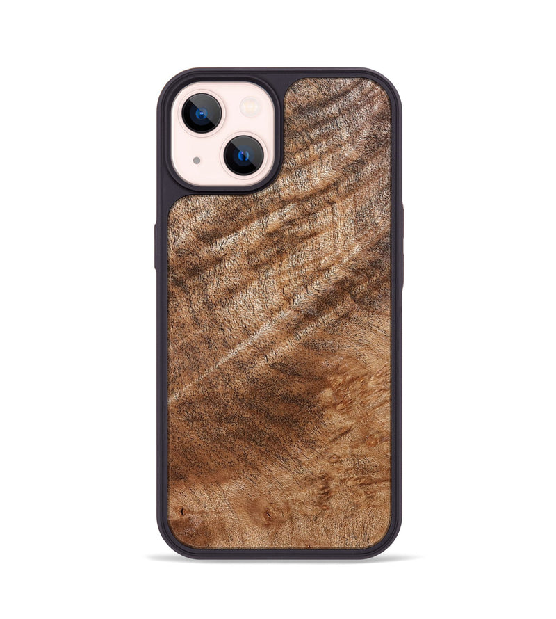 iPhone 14 Wood Phone Case - Amy (Wood Burl, 832706)
