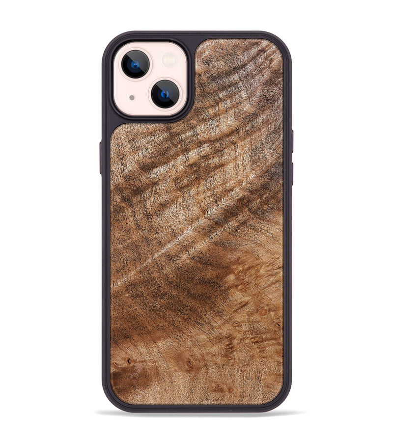 iPhone 14 Plus Wood Phone Case - Amy (Wood Burl, 832706)