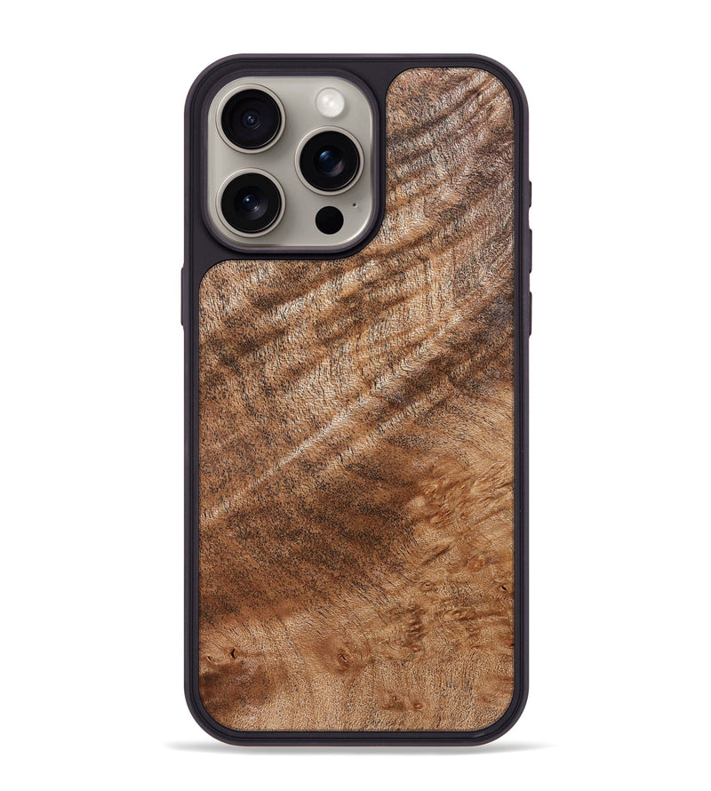 iPhone 15 Pro Max Wood Phone Case - Amy (Wood Burl, 832706)