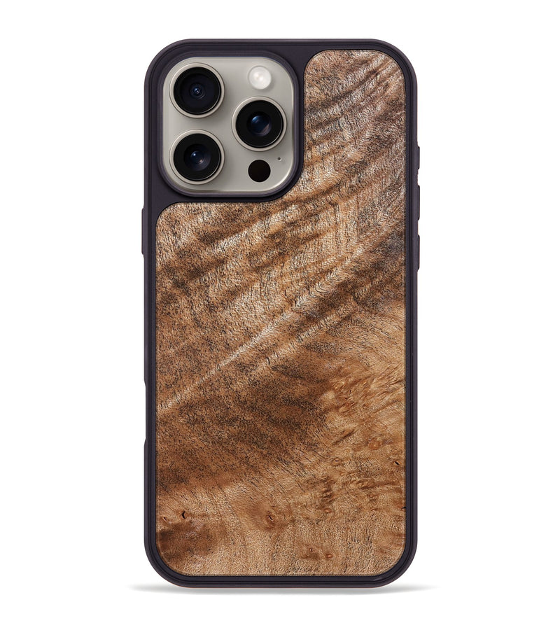iPhone 16 Pro Max Wood Phone Case - Amy (Wood Burl, 832706)