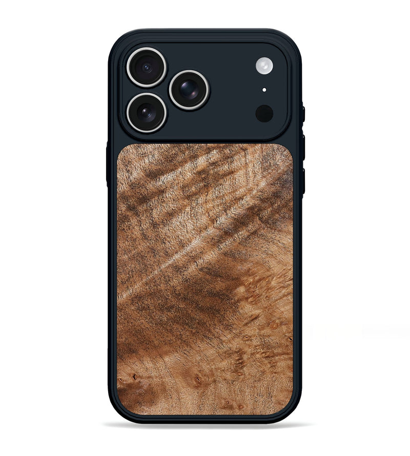 iPhone 17 Pro Max Wood Phone Case - Amy (Wood Burl, 832706)