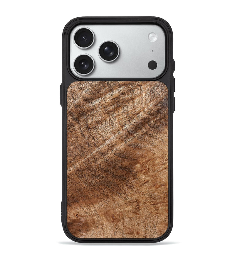 iPhone 18 Pro Max Wood Phone Case - Amy (Wood Burl, 832706)