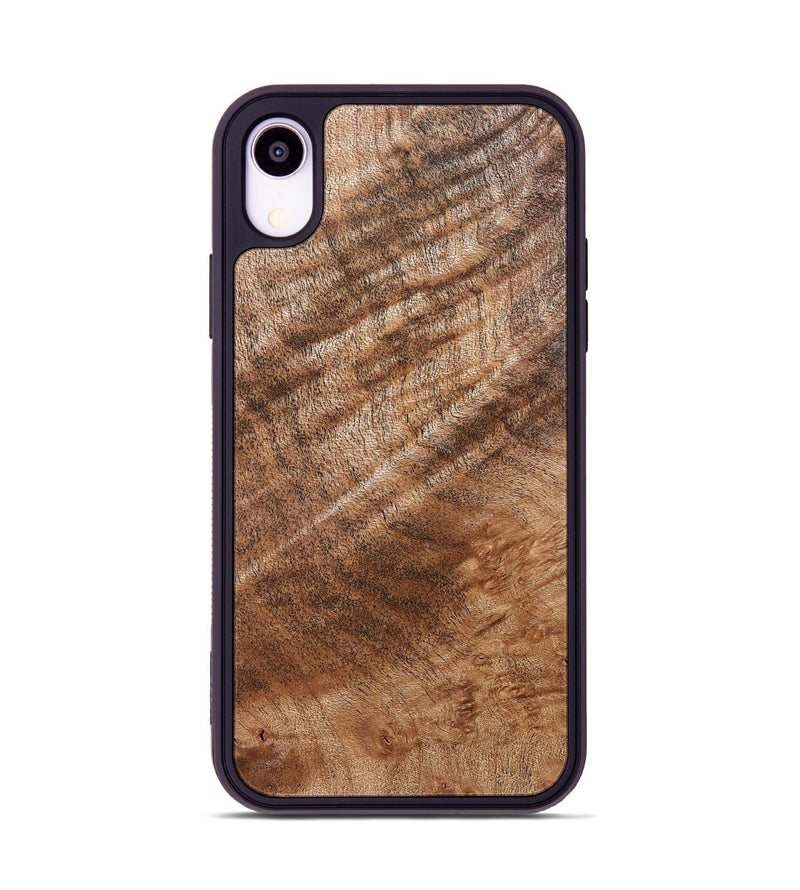 iPhone Xr Wood Phone Case - Amy (Wood Burl, 832706)