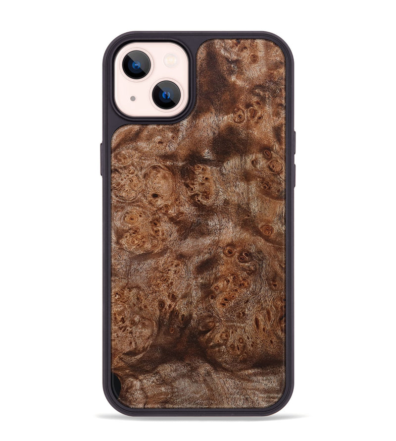 iPhone 14 Plus Wood Phone Case - Xiomara (Wood Burl, 832707)