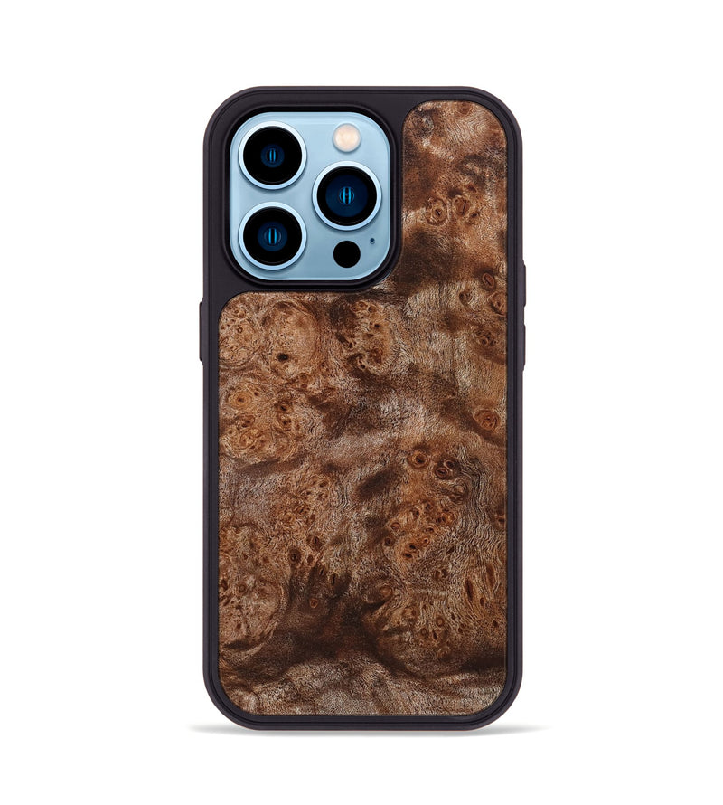 iPhone 14 Pro Wood Phone Case - Xiomara (Wood Burl, 832707)