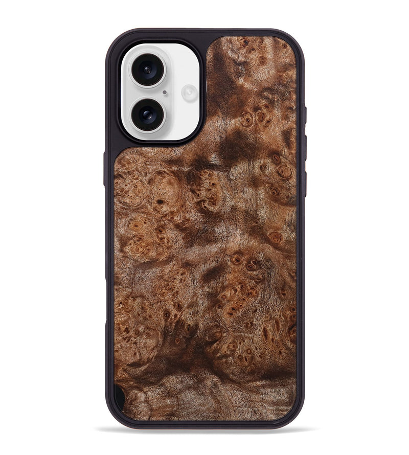 iPhone 16 Plus Wood Phone Case - Xiomara (Wood Burl, 832707)