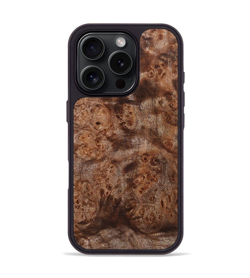 iPhone 16 Pro Wood Phone Case - Xiomara (Wood Burl, 832707)