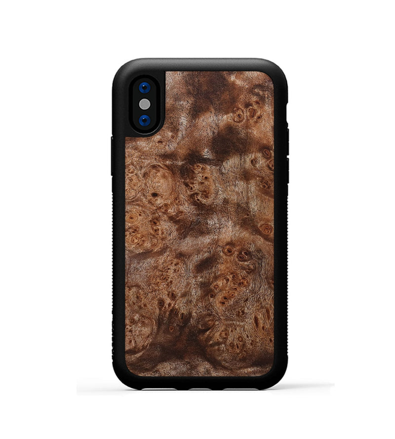iPhone Xs Wood Phone Case - Xiomara (Wood Burl, 832707)