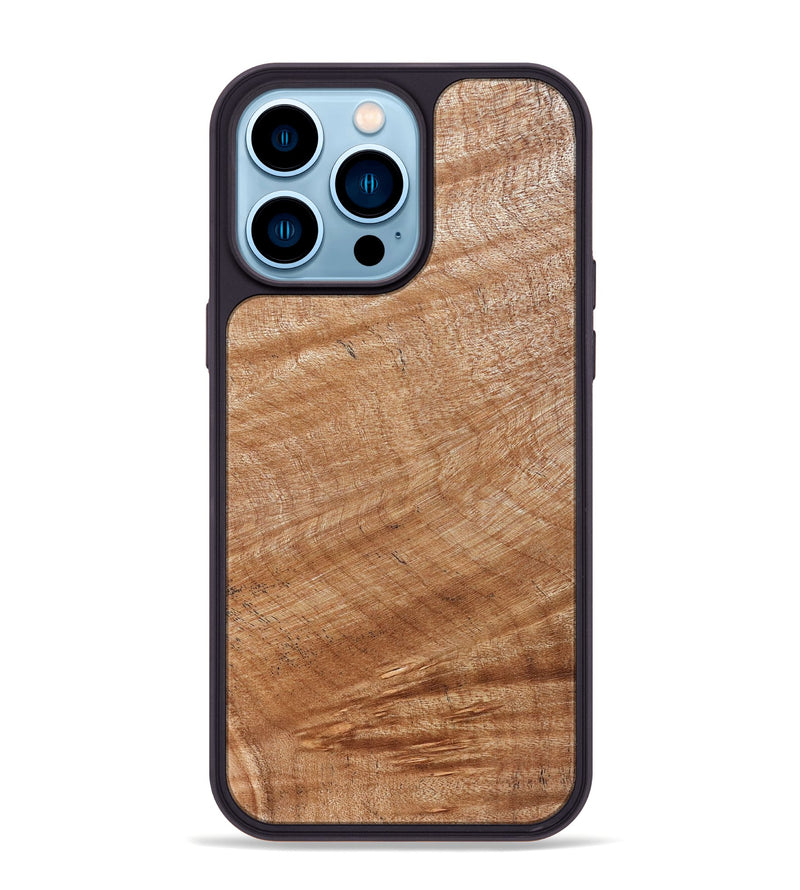 iPhone 14 Pro Max Wood Phone Case - Cohen (Wood Burl, 832708)
