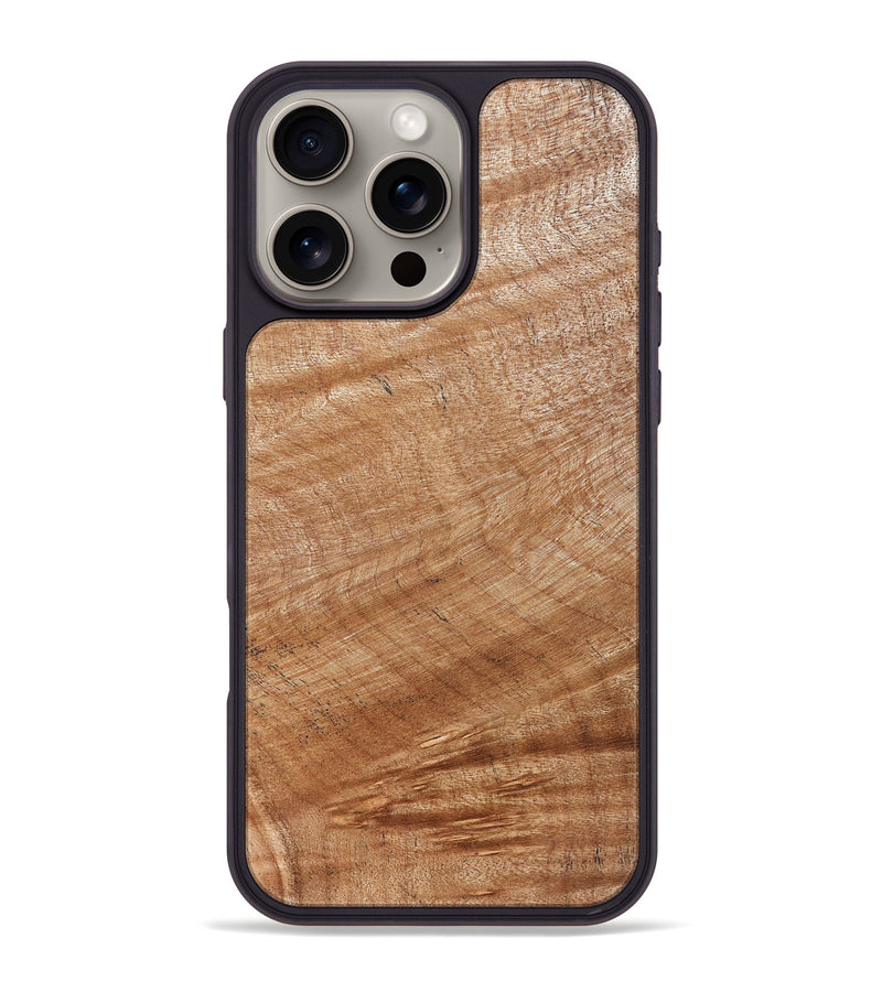 iPhone 16 Pro Max Wood Phone Case - Cohen (Wood Burl, 832708)