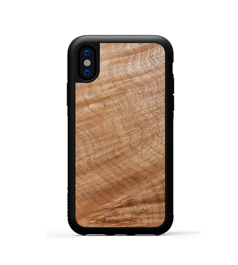 iPhone Xs Wood Phone Case - Cohen (Wood Burl, 832708)