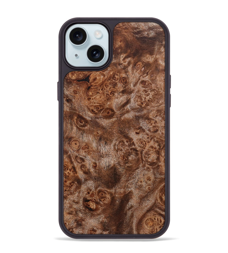 iPhone 15 Plus Wood Phone Case - Russel (Wood Burl, 832710)