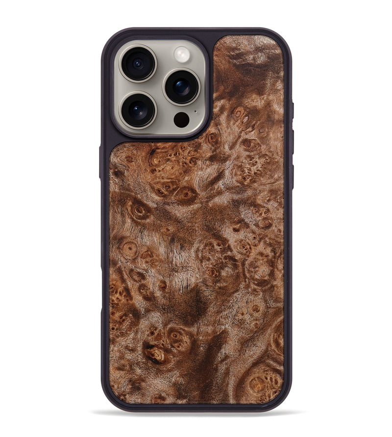 iPhone 16 Pro Max Wood Phone Case - Russel (Wood Burl, 832710)