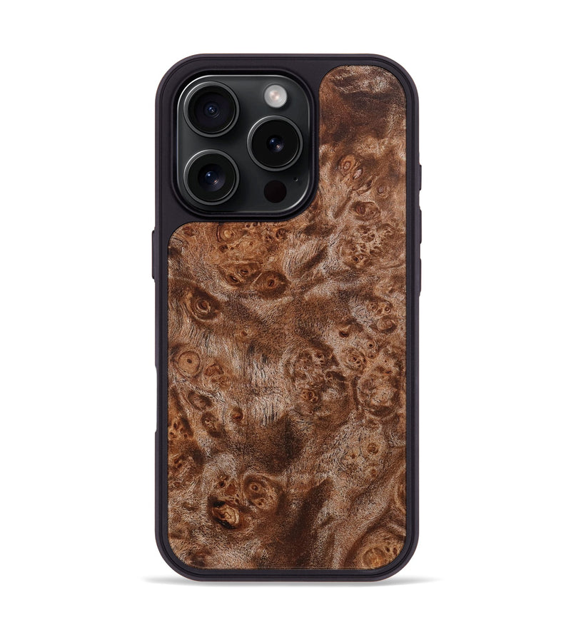 iPhone 16 Pro Wood Phone Case - Russel (Wood Burl, 832710)