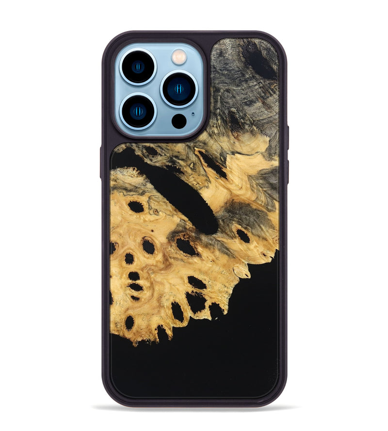iPhone 14 Pro Max Wood Phone Case - Areli (Wood Burl, 832711)