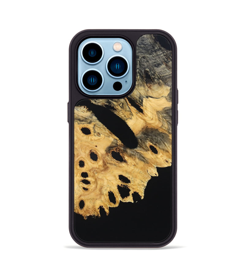 iPhone 14 Pro Wood Phone Case - Areli (Wood Burl, 832711)