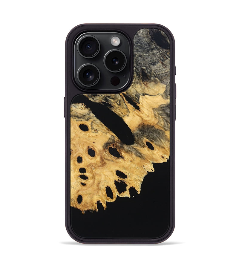 iPhone 15 Pro Wood Phone Case - Areli (Wood Burl, 832711)
