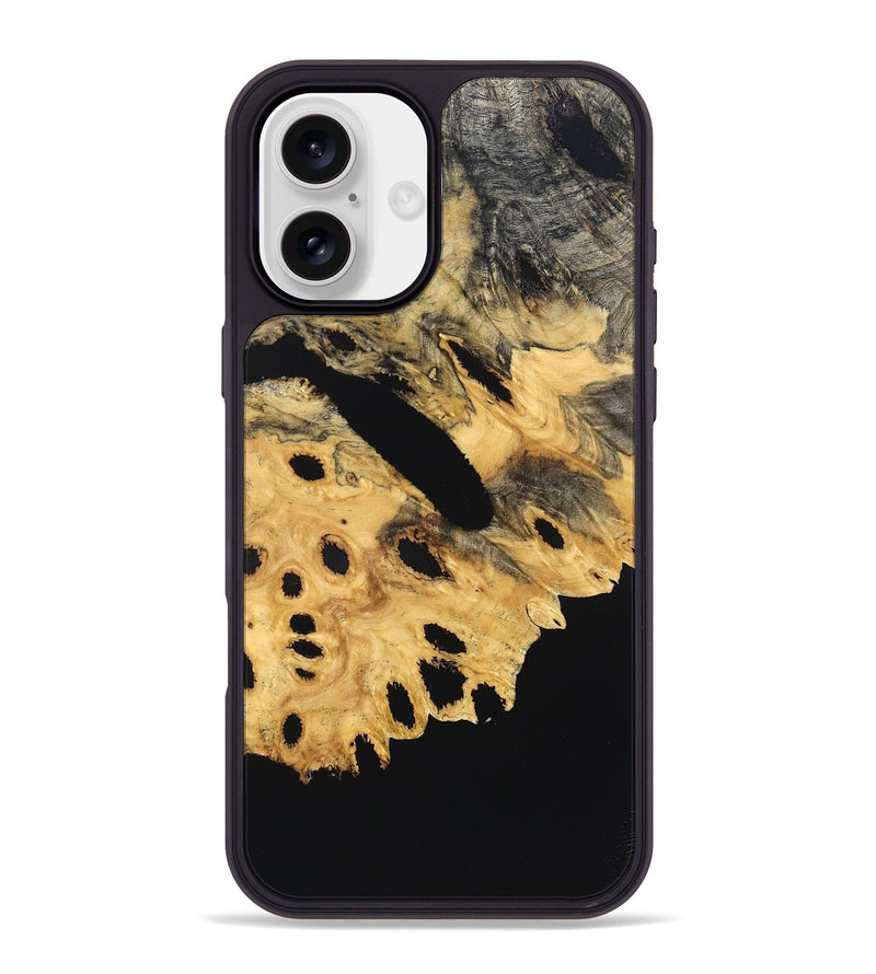 iPhone 16 Plus Wood Phone Case - Areli (Wood Burl, 832711)