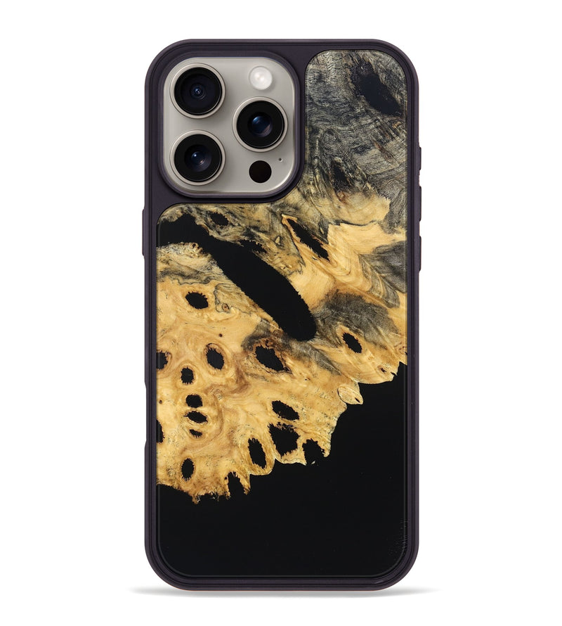 iPhone 16 Pro Max Wood Phone Case - Areli (Wood Burl, 832711)