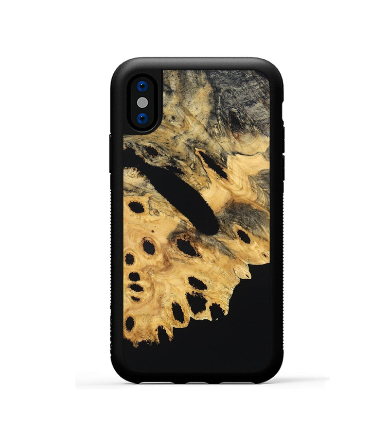 iPhone Xs Wood Phone Case - Areli (Wood Burl, 832711)