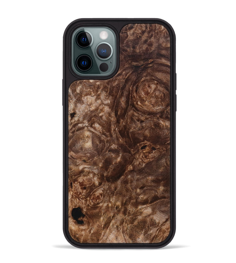 iPhone 12 Pro Max Wood Phone Case - Emilio (Wood Burl, 832712)