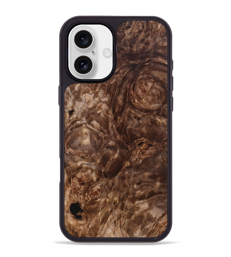 iPhone 16 Plus Wood Phone Case - Emilio (Wood Burl, 832712)