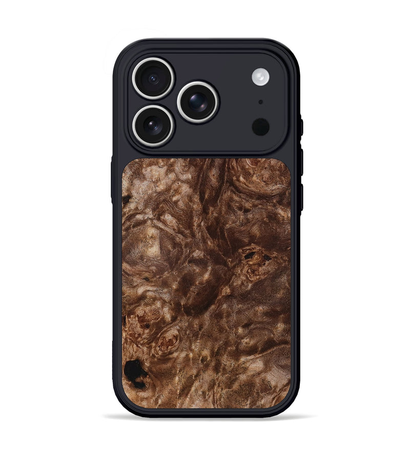 iPhone 17 Pro Wood Phone Case - Emilio (Wood Burl, 832712)