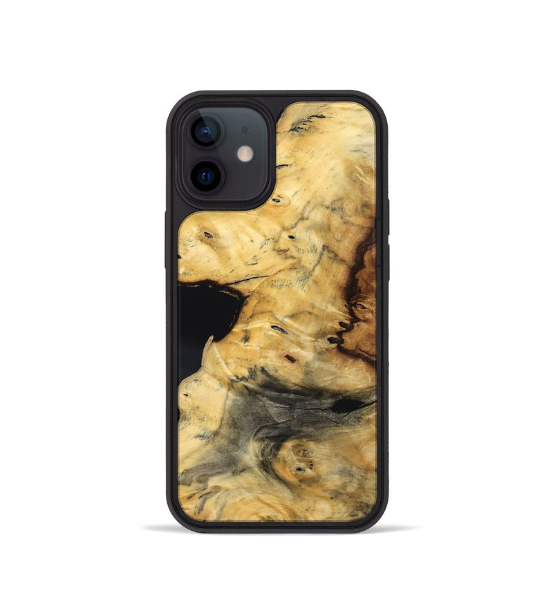 iPhone 12 mini Wood Phone Case - Karon (Wood Burl, 832713)