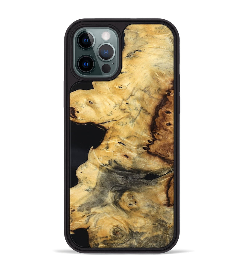 iPhone 12 Pro Max Wood Phone Case - Karon (Wood Burl, 832713)