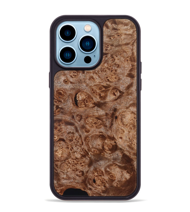 iPhone 14 Pro Max Wood Phone Case - Lilah (Wood Burl, 832715)