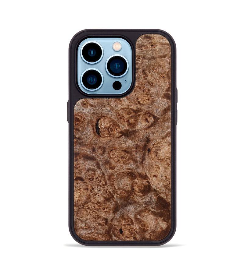 iPhone 14 Pro Wood Phone Case - Lilah (Wood Burl, 832715)